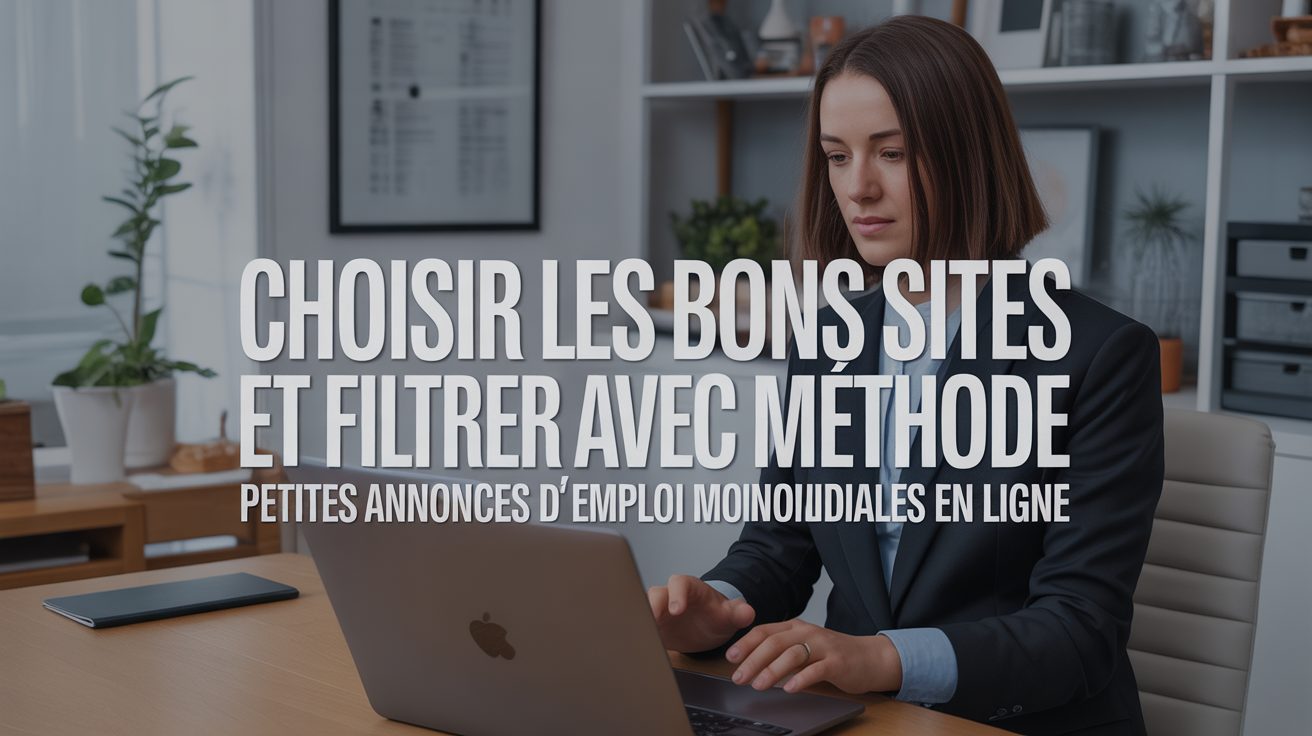 choisir les bons sites et filtrer avec methode